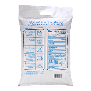 Silver Swan Fragrant Rice Jasmine 10Kg | Sharjah Co-operative Society