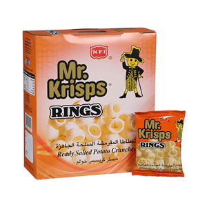 Mr Krisps Chips Ring Salted 15gm