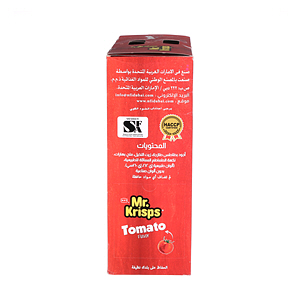 Mr Krisps Chips Tomato 15 g × 25 Pack