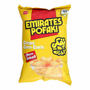 Emirates Pofaki  Corn Curls 80Gm