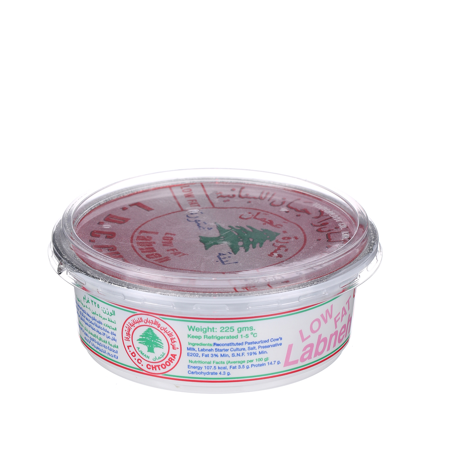 Chtoora Labnah Low Fat 225 g