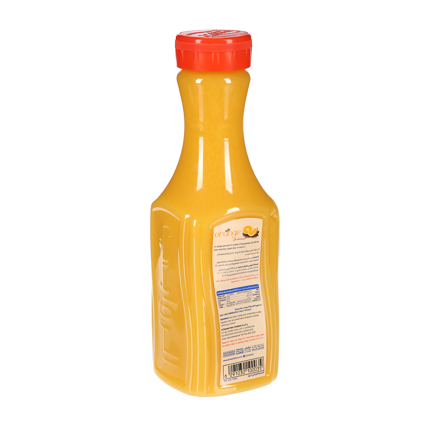 Al Rawabi Orange Juice 1Ltr