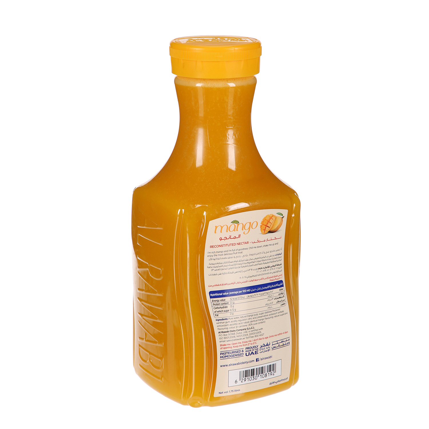 Al Rawabi Mango Juice 1.75 Ltr