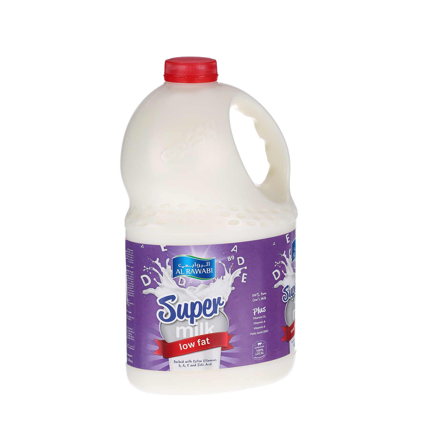 Al Rawabi Super Fresh Milk Low Fat 2 L
