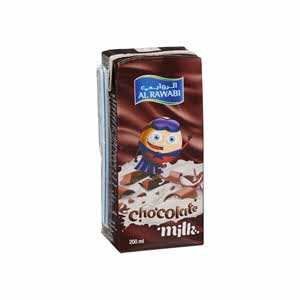 Al Rawabi Chocolate Long Life Milk 200 ml