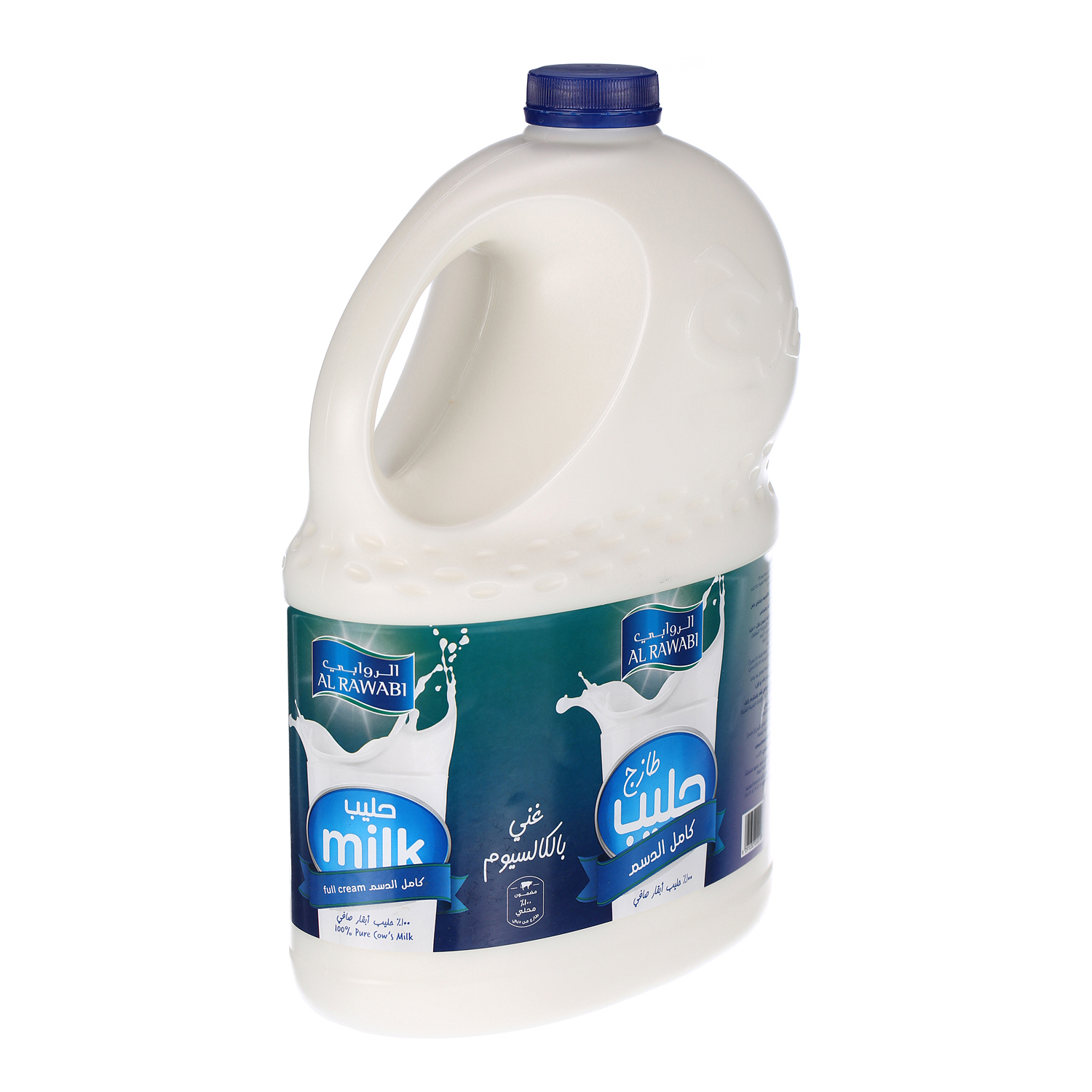 Al Rawabi Fresh Milk Full Cream 3Ltr