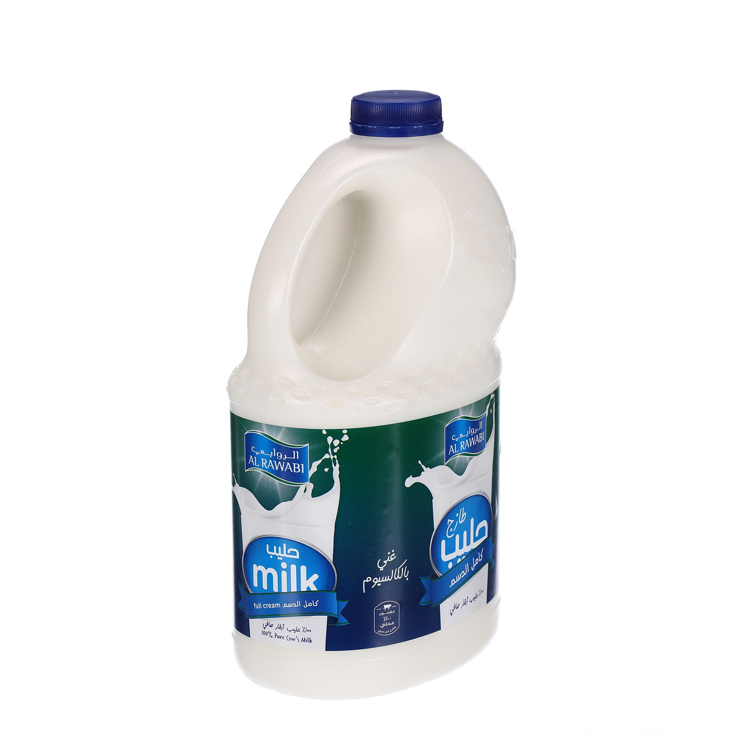 Al Rawabi Fresh Milk Full Cream 2Ltr