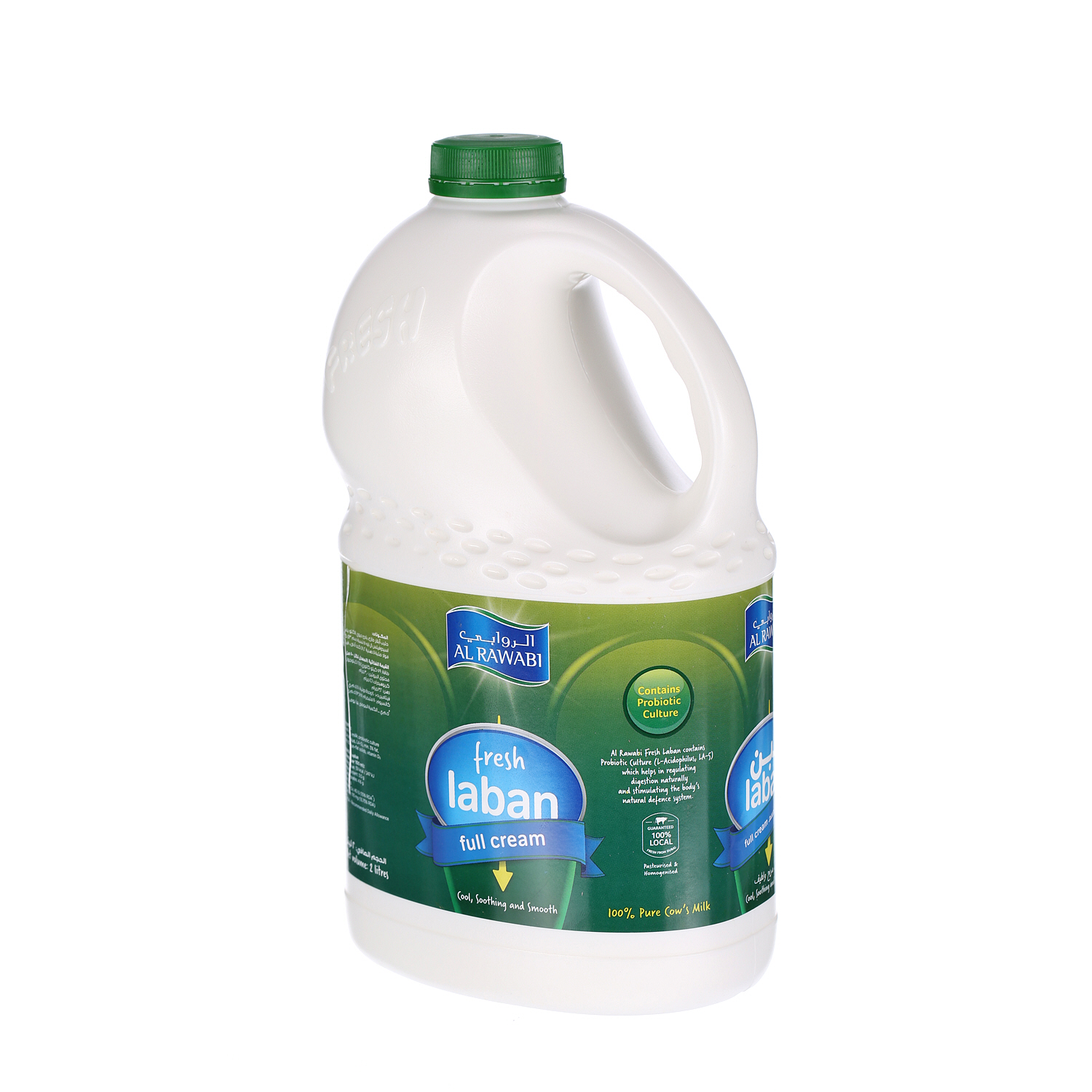 Al Rawabi Fresh Laban Drink Full Cream 2 L