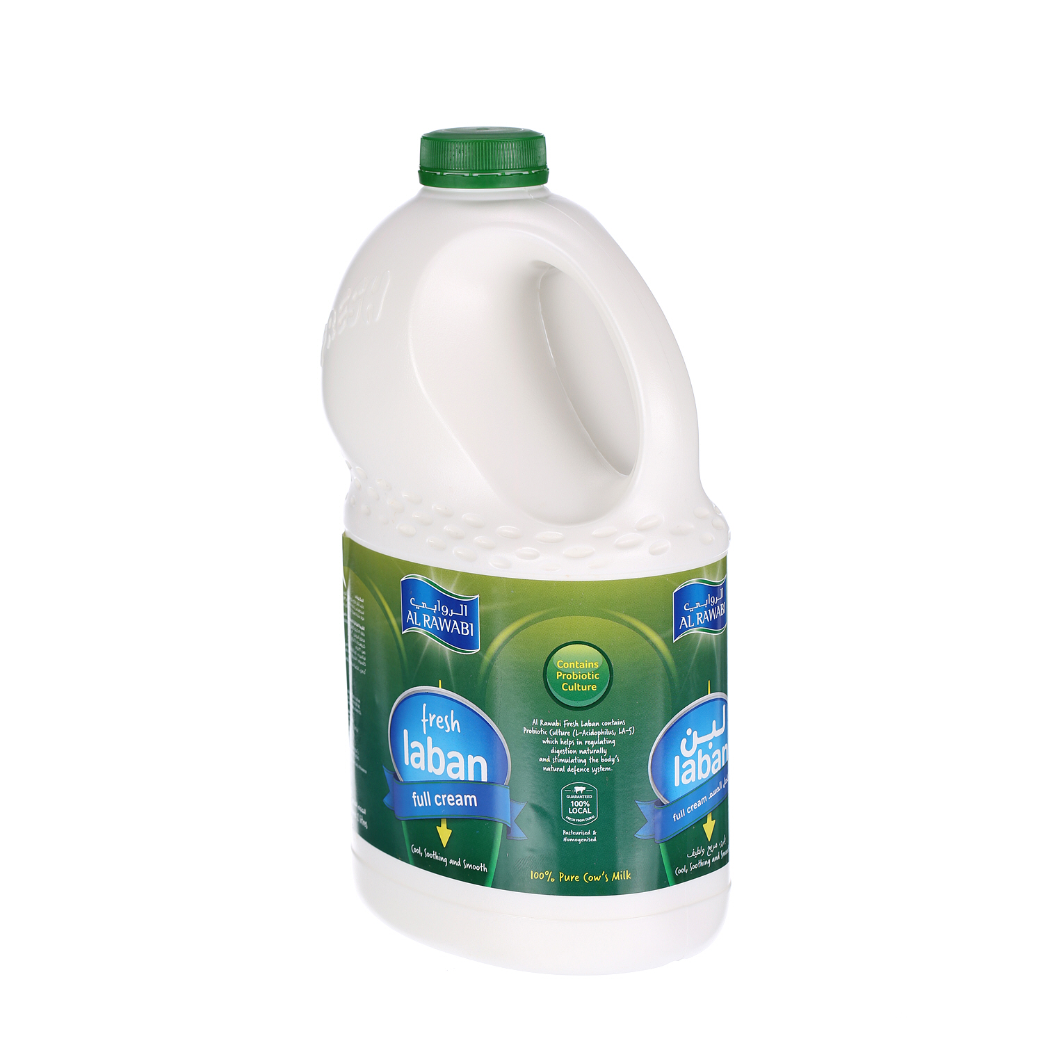 Al Rawabi Fresh Laban Drink Full Cream 2 L