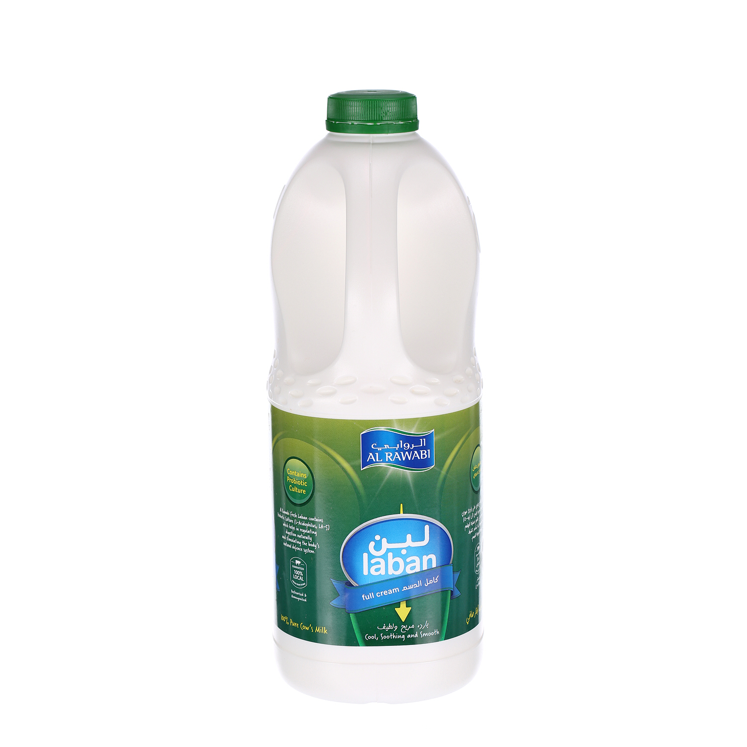 Al Rawabi Fresh Laban Drink Full Cream 2 L