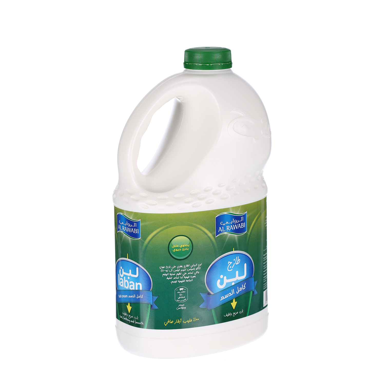 Al Rawabi Fresh Laban Drink Full Cream 2 L