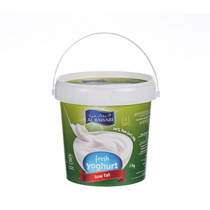 Al Rawabi Fresh Yoghurt Low Fat 1 Kg