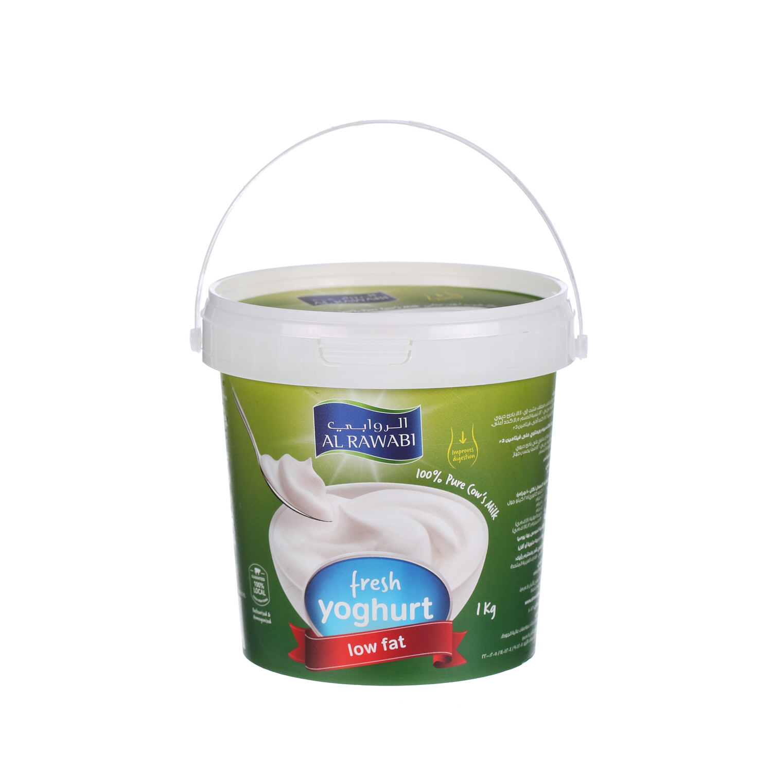 Al Rawabi Fresh Yoghurt Low Fat 1 Kg