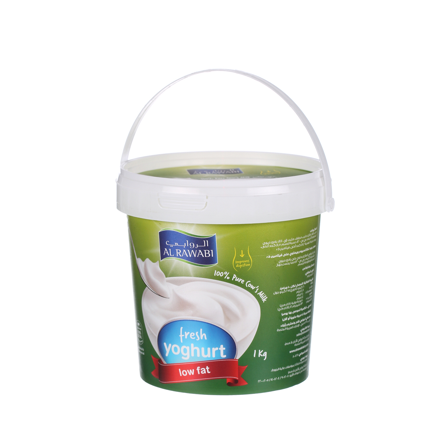 Al Rawabi Fresh Yoghurt Low Fat 1 Kg