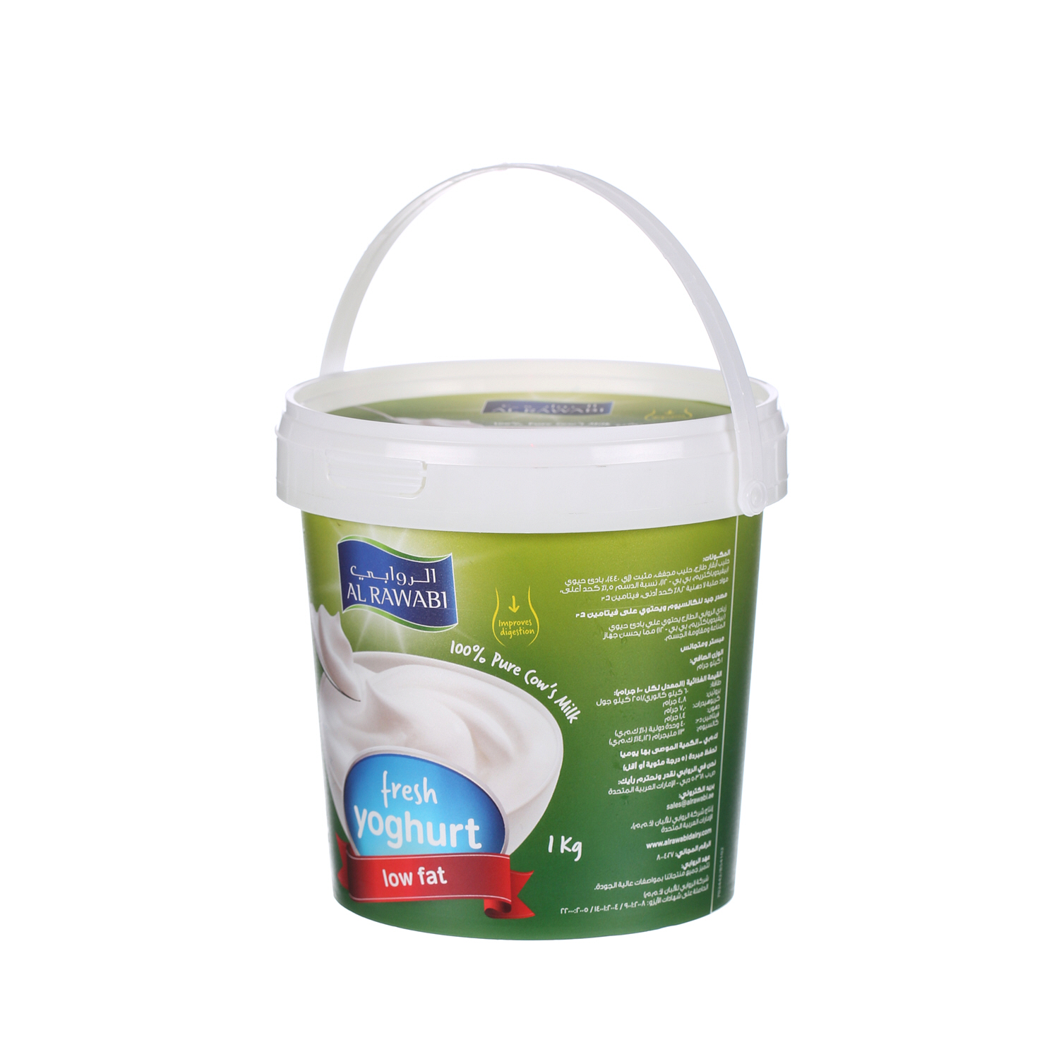 Al Rawabi Fresh Yoghurt Low Fat 1 Kg