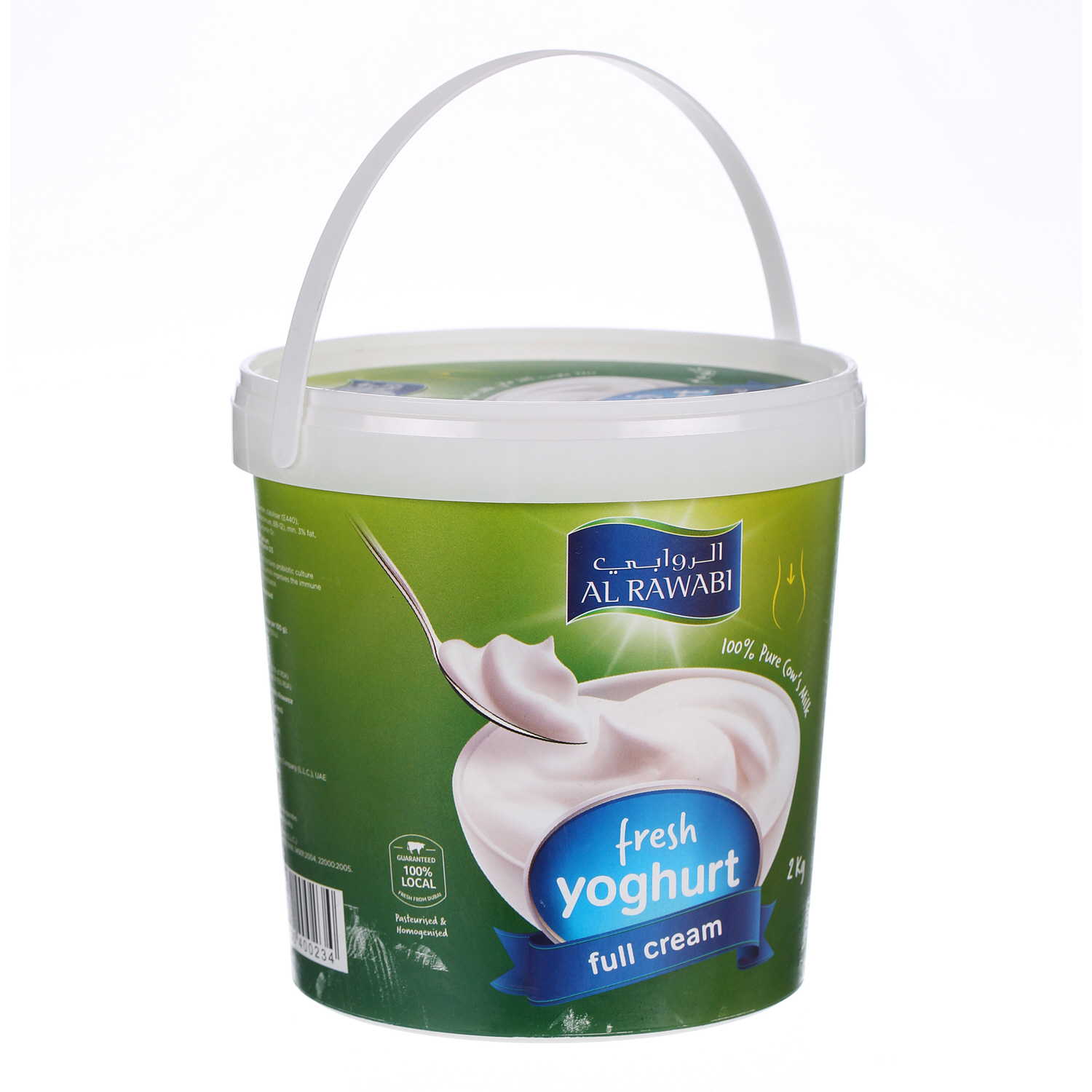 Al Rawabi Fresh Yoghurt Full Fat 2 Kg