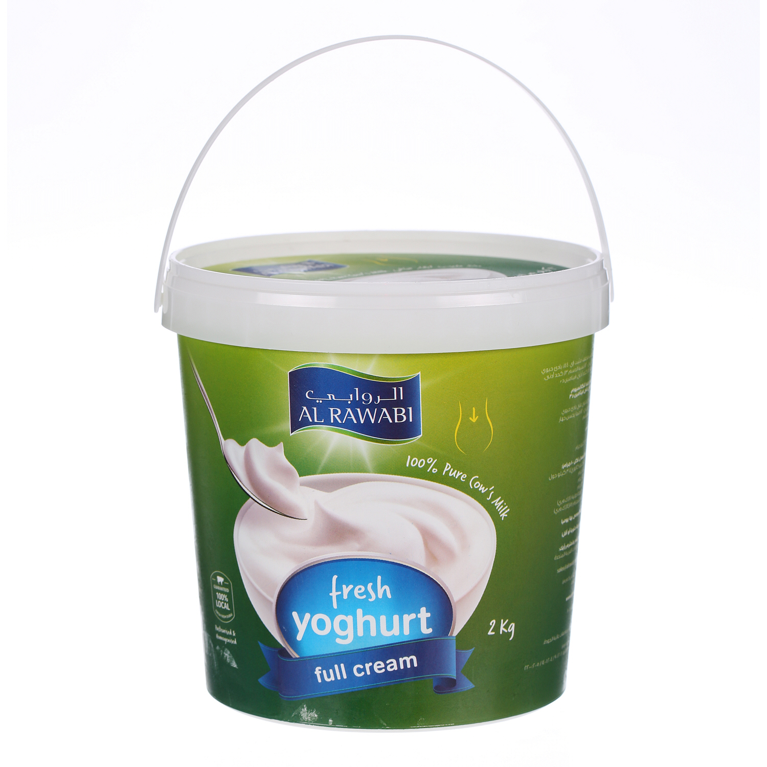 Al Rawabi Fresh Yoghurt Full Fat 2 Kg