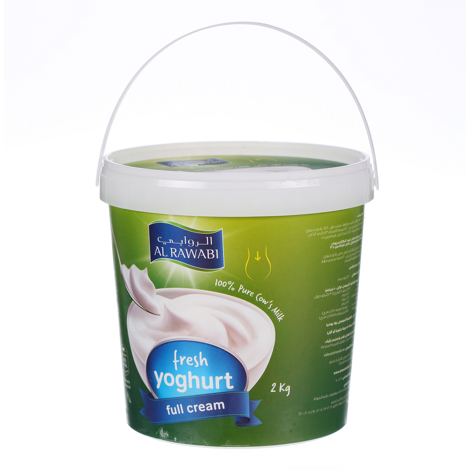 Al Rawabi Fresh Yoghurt Full Fat 2 Kg