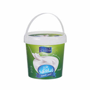 Al Rawabi Fresh Yoghurt Full Fat 1 Kg