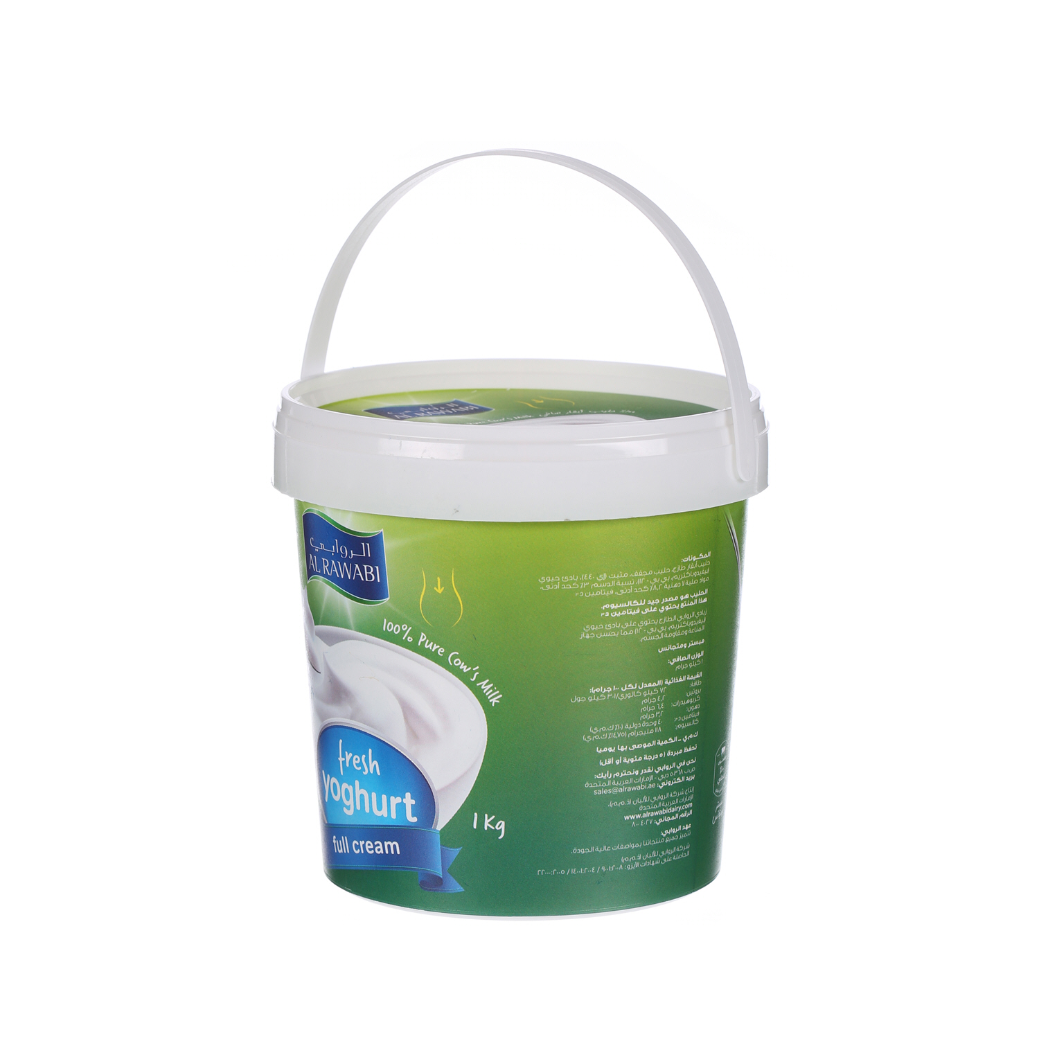 Al Rawabi Fresh Yoghurt Full Fat 1 Kg