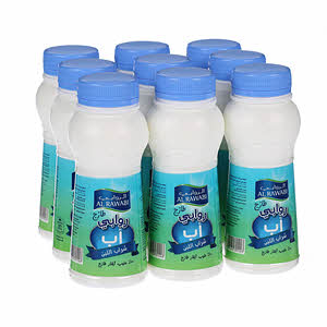 Al Rawabi Fresh Laban Up Full Fat 200 ml × 9 Pack
