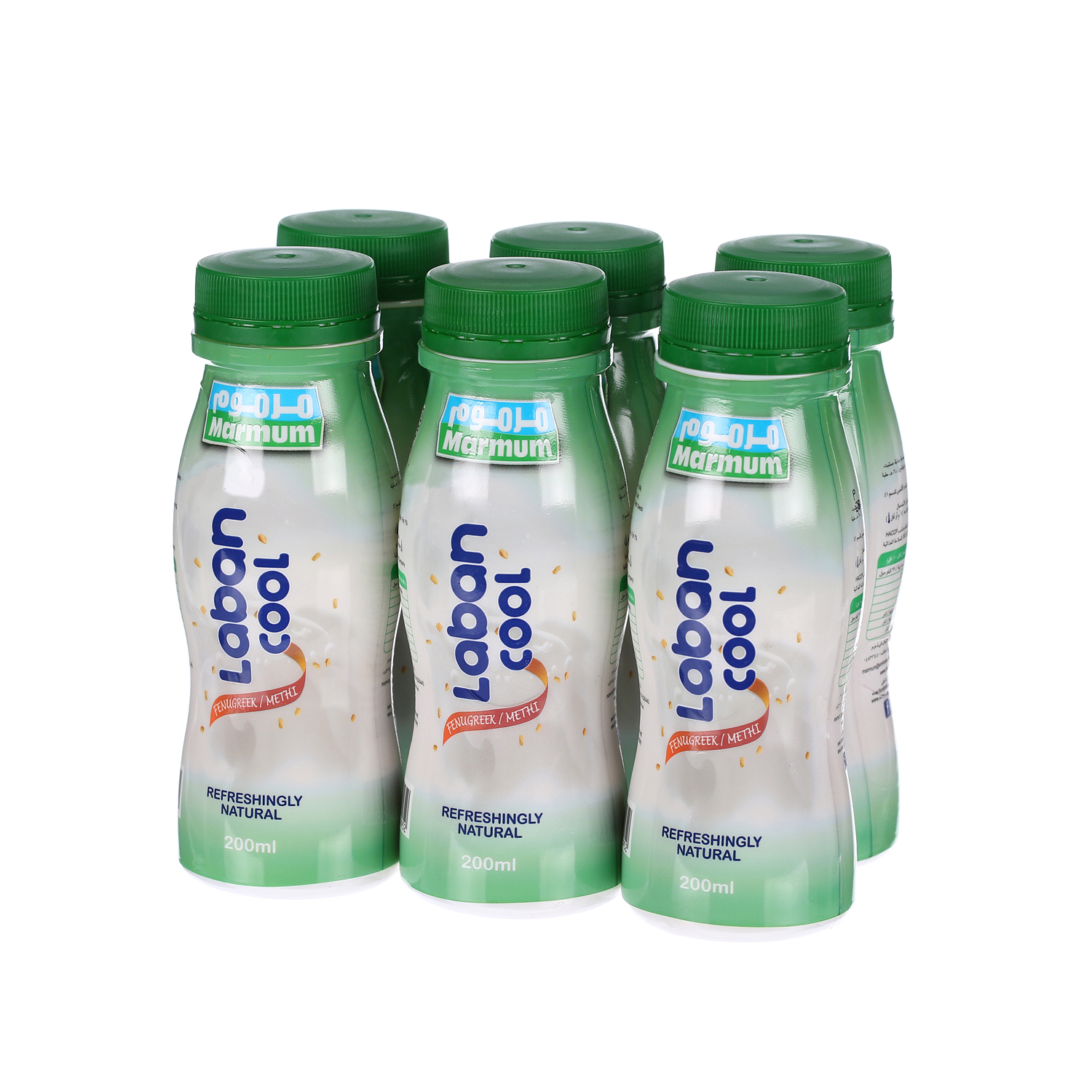 Marmum Laban Cool Meethi Bottle 200 ml × 6 Pack