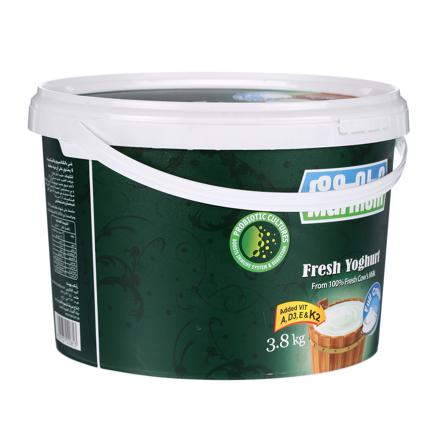 Marmum Fresh Yoghurt Full Cream 3.8 Kg