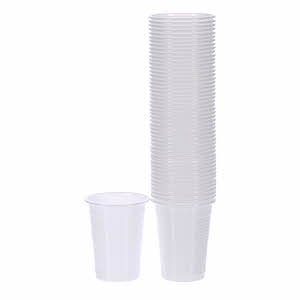 Sharjah Coop White Plastic Cup 6 Oz × 50 Pack