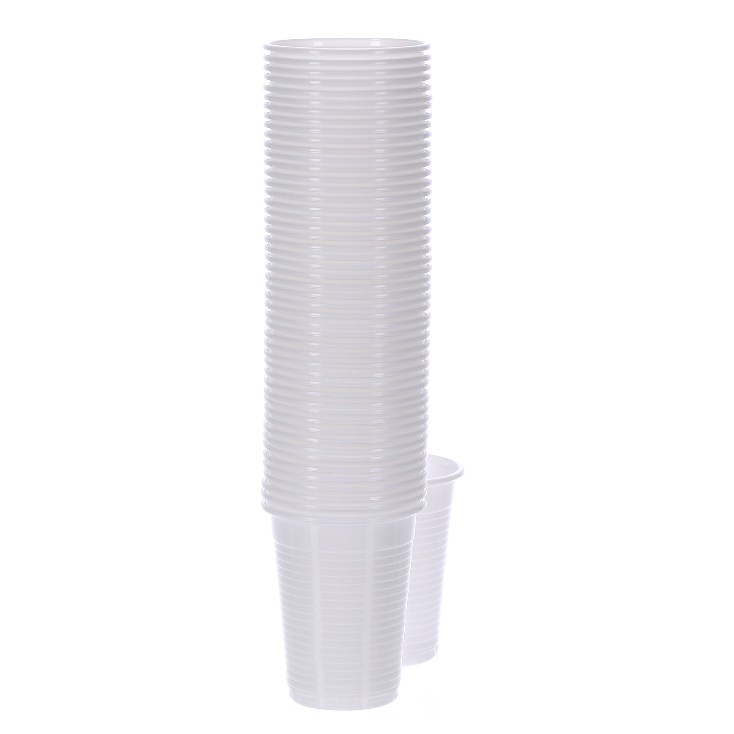 Sharjah Coop White Plastic Cup 6 Oz × 50 Pack