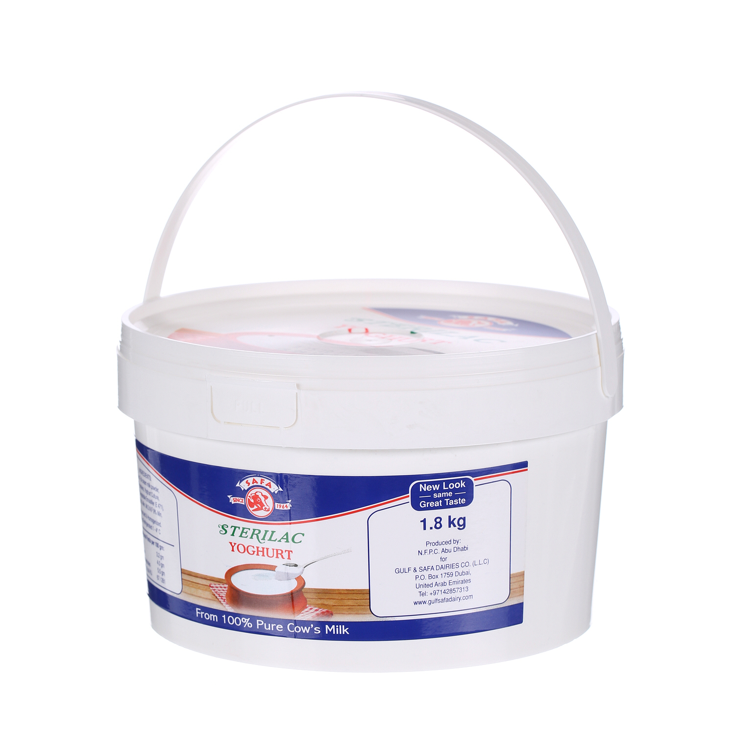 Safa Sterilac Fresh Yoghurt Full Fat 1.8 Kg