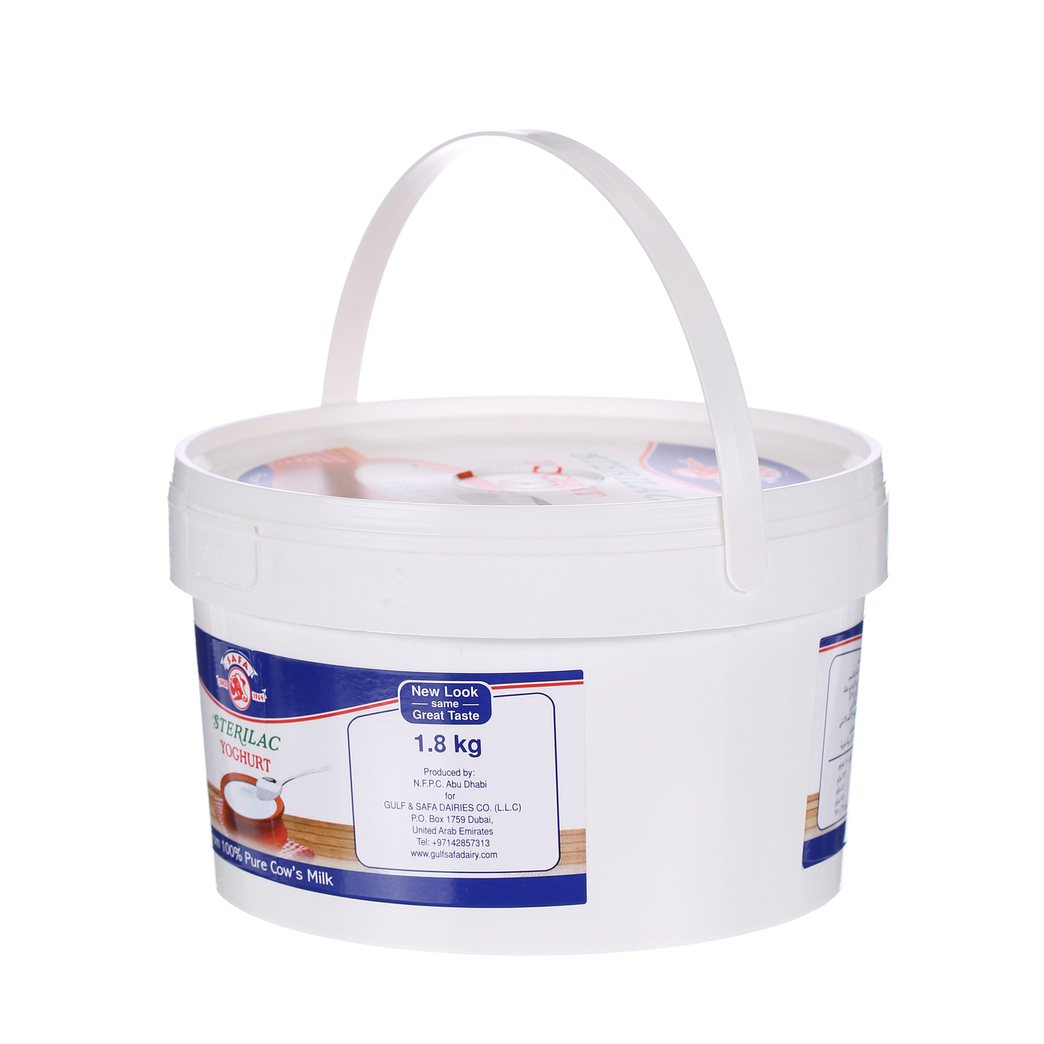 Safa Sterilac Fresh Yoghurt Full Fat 1.8 Kg