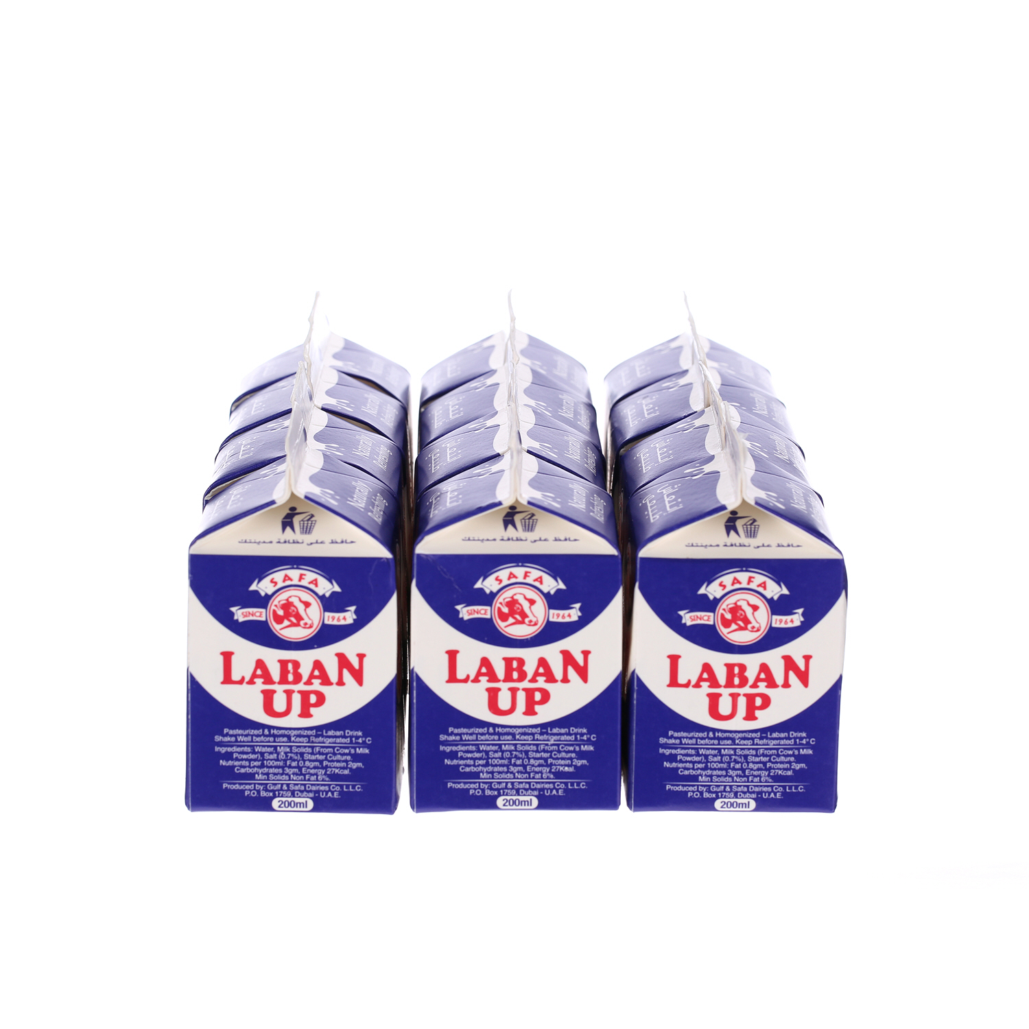 Safa Labanup Full Fat 200 ml × 12 Pack