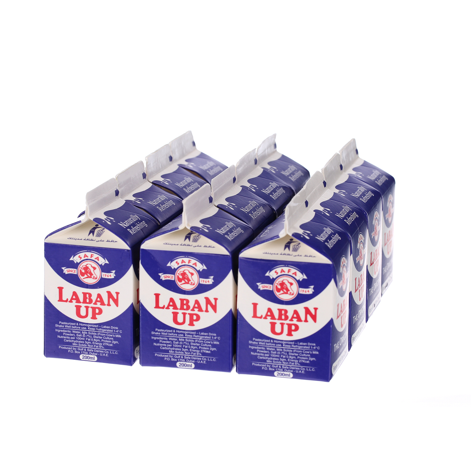 Safa Labanup Full Fat 200 ml × 12 Pack