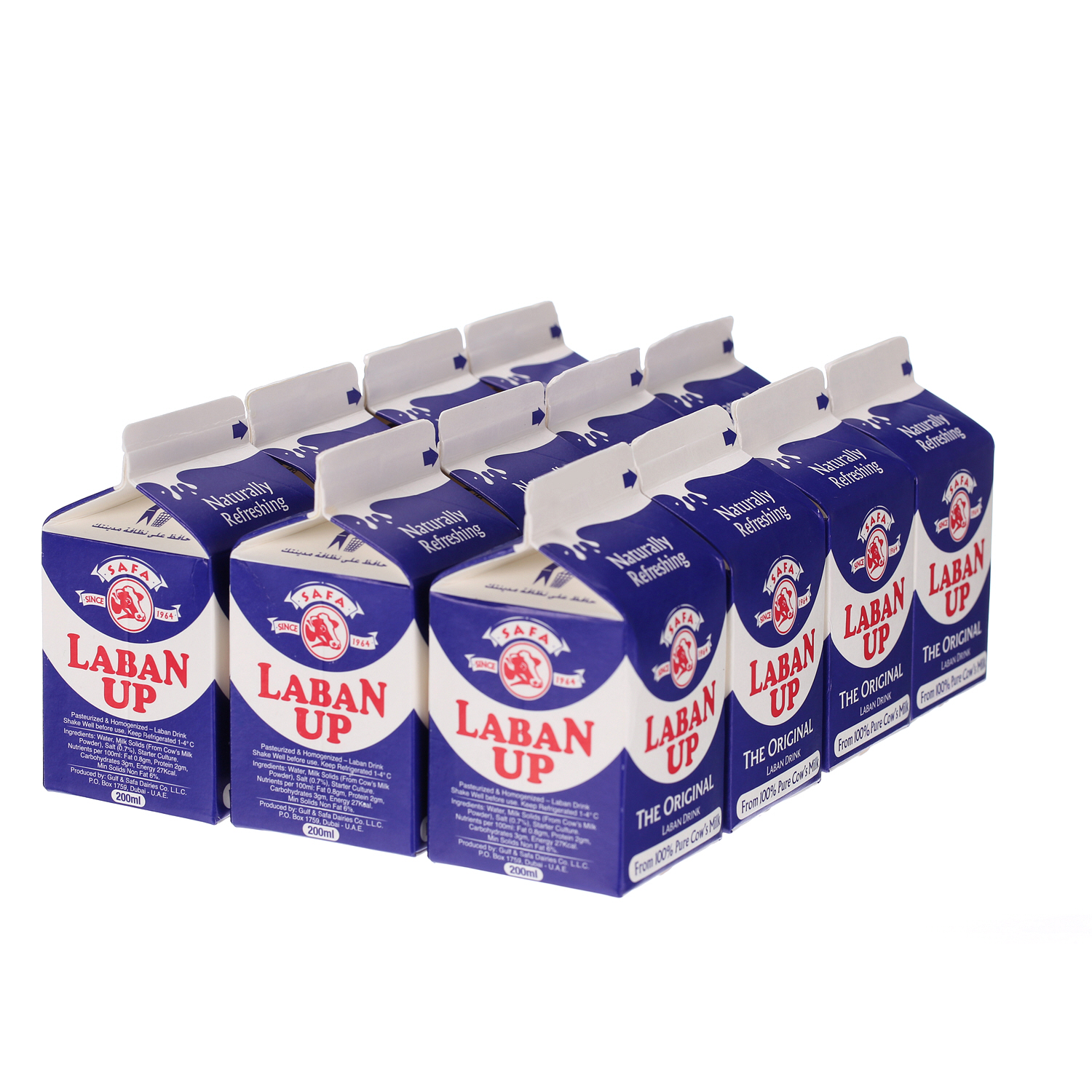 Safa Laban Up Packet 200ml | Sharjah Co-operative Society