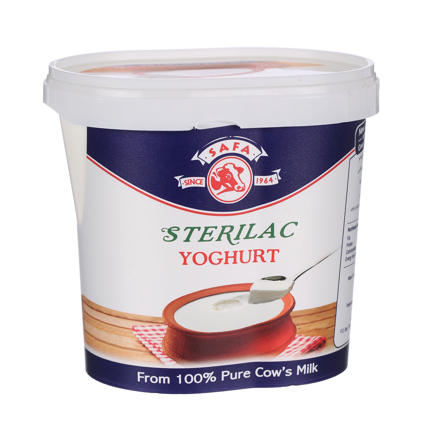 Safa Sterilac Fresh Yoghurt Full Fat 1 Kg