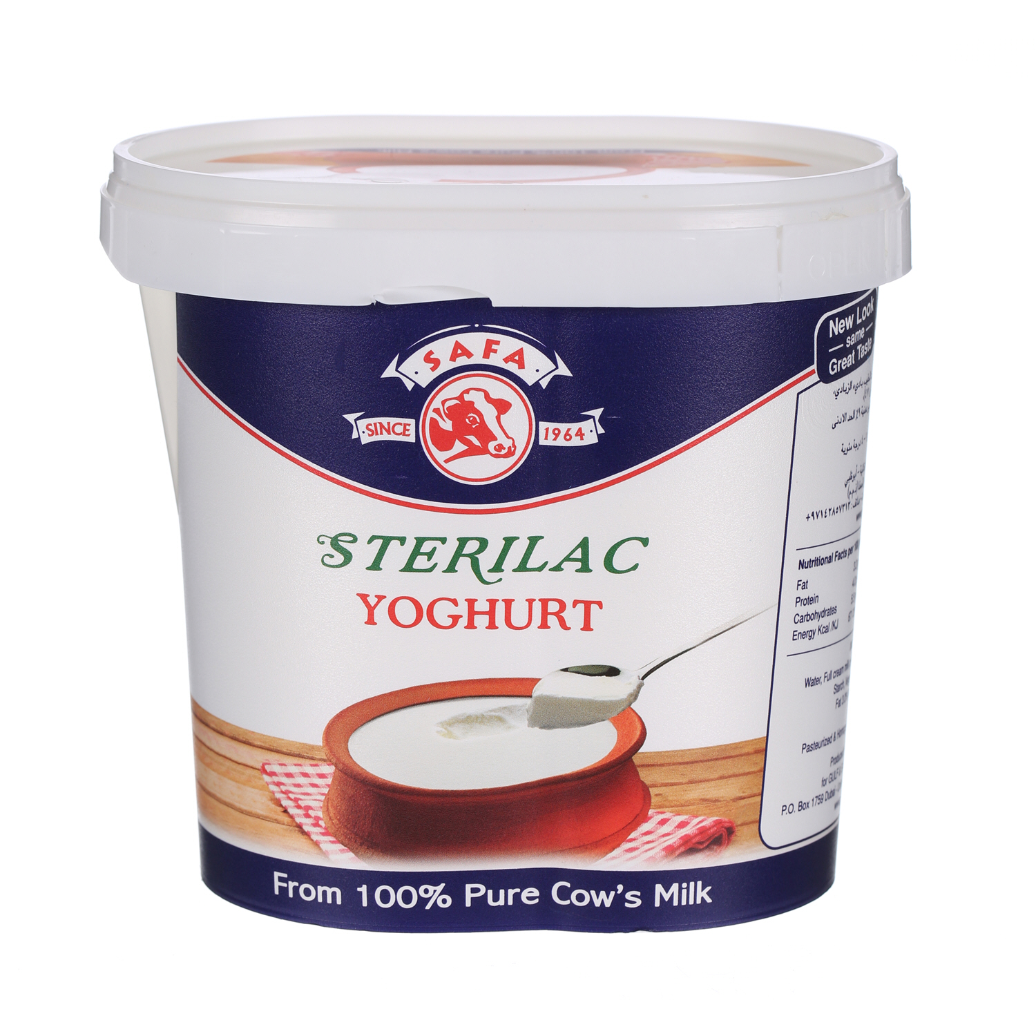 Safa Sterilac Fresh Yoghurt Full Fat 1Kg