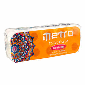 Metro Toilet Rolls 120 Pack