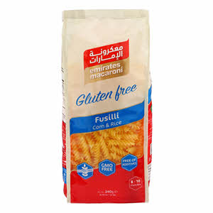 Emirates Gluten Free Macaroni Fusili 340 g