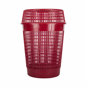 Cosmoplast Laundry Basket Tall With Lid