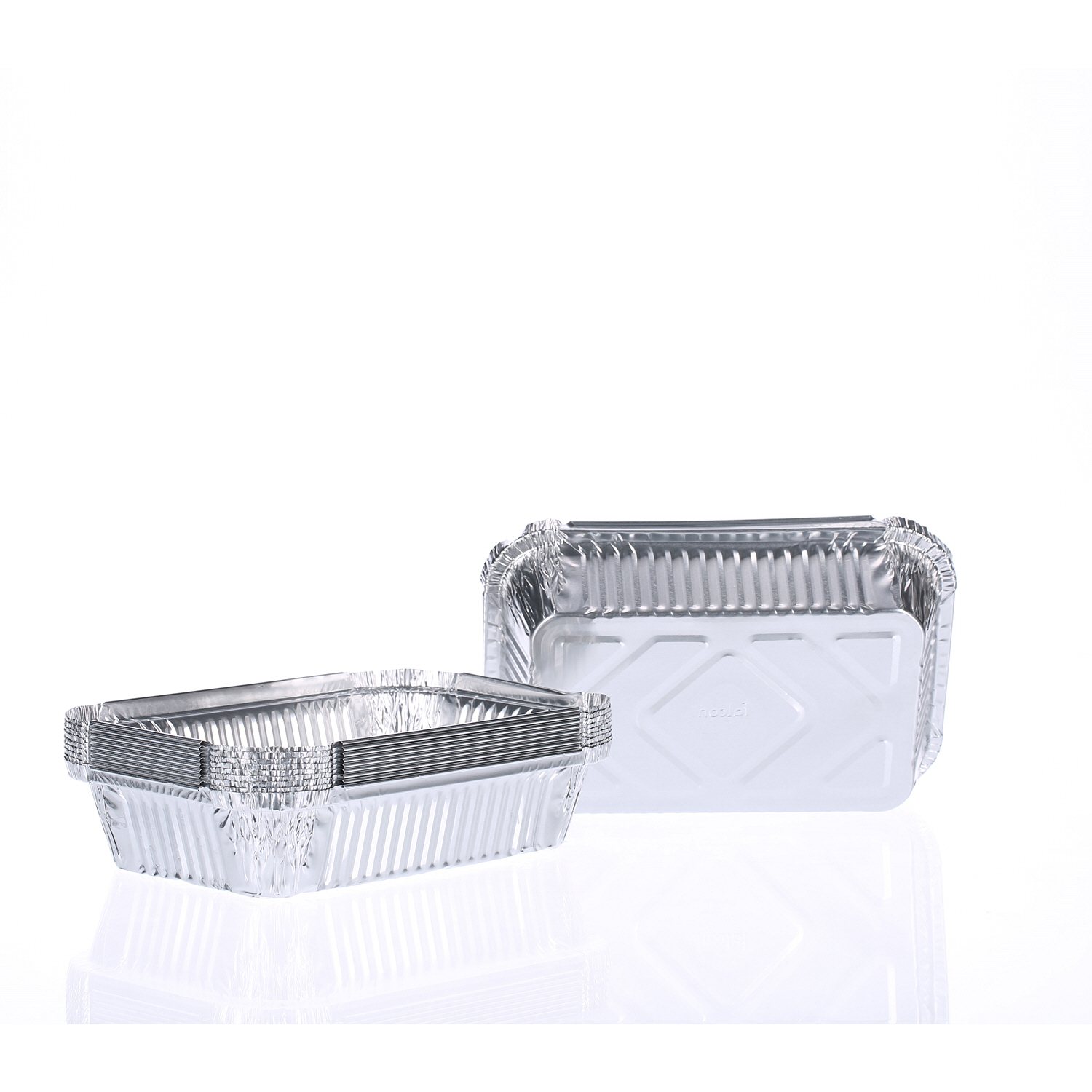 Falcon Aluminium Container No. 8389 × 10 Pack