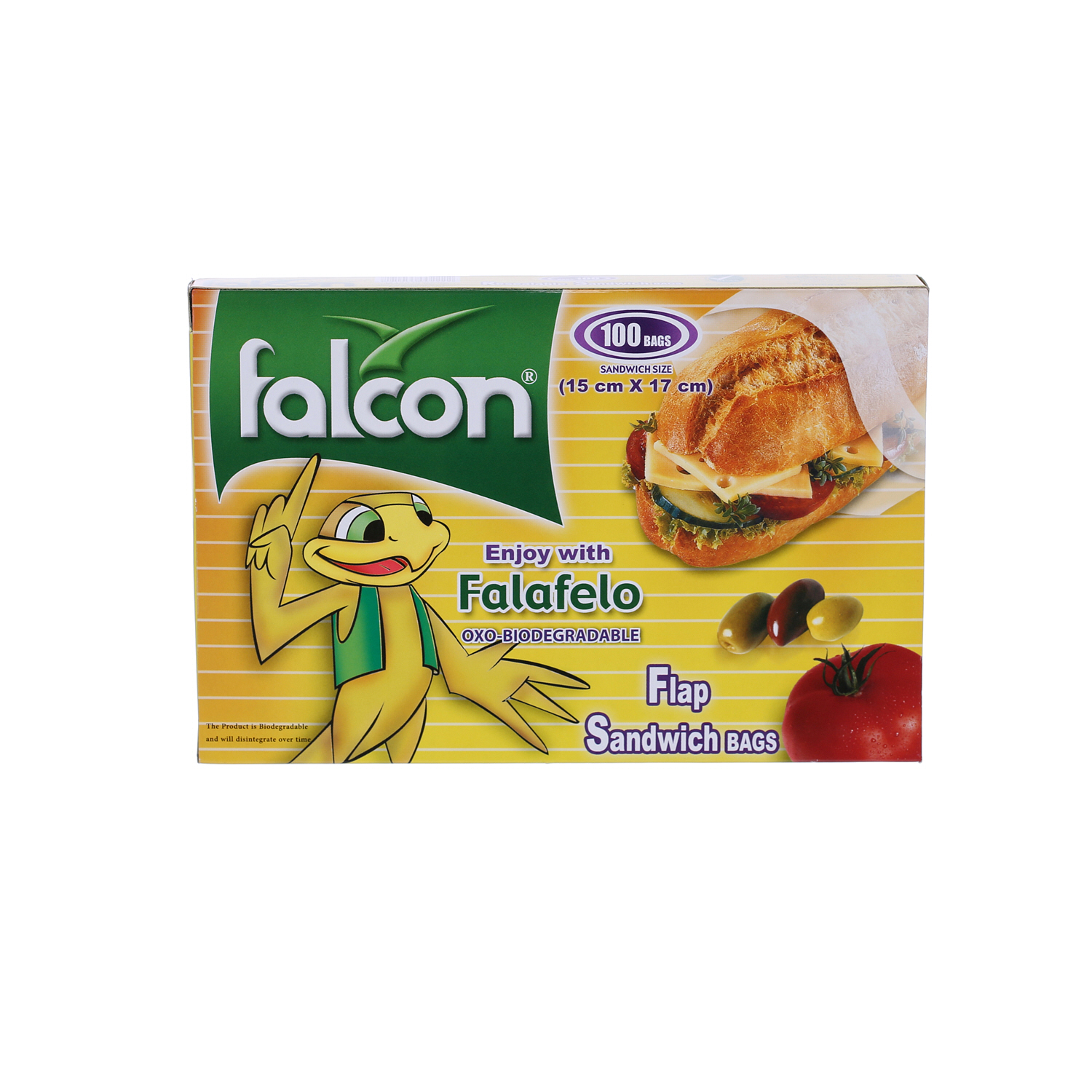 Falcon Sandwich Bags 100 Pack