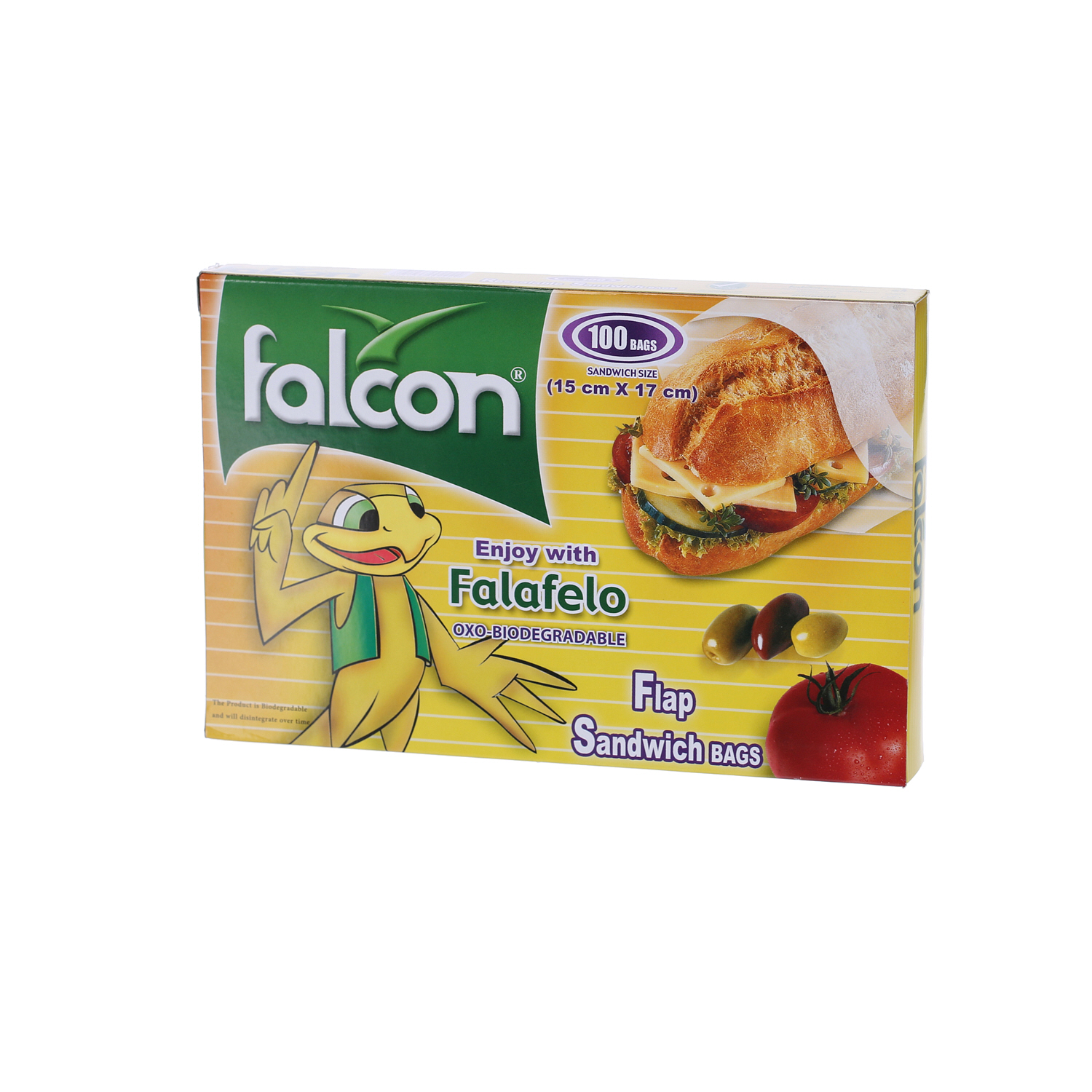 Falcon Sandwich Bags 100 Pack