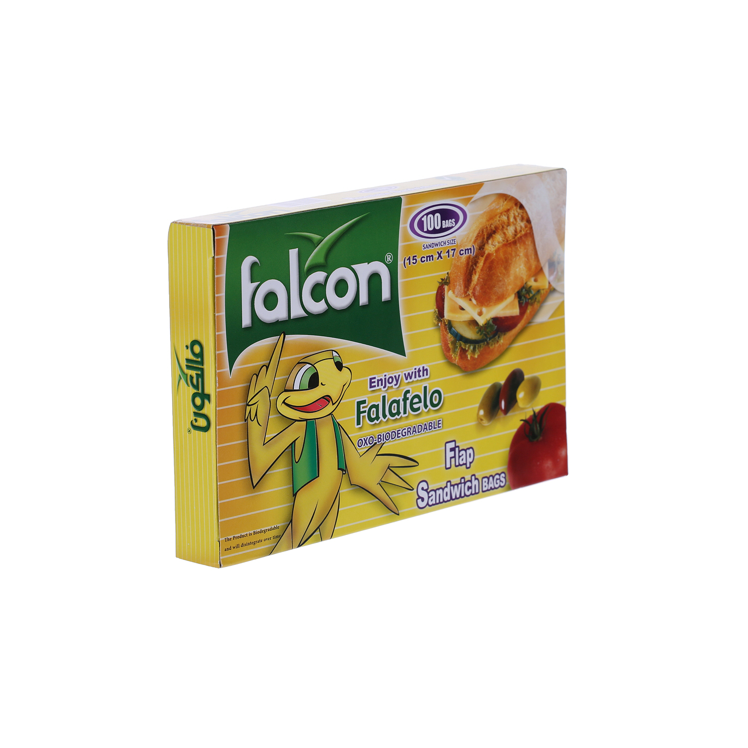 Falcon Sandwich Bags 100 Pack