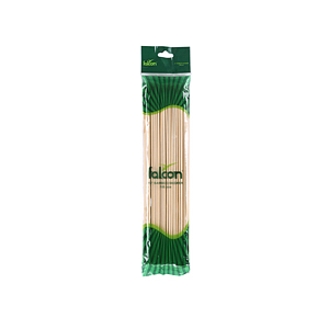 Falcon Bamboo Skewers 12 Inch (1 Pack x 100 Pieces)