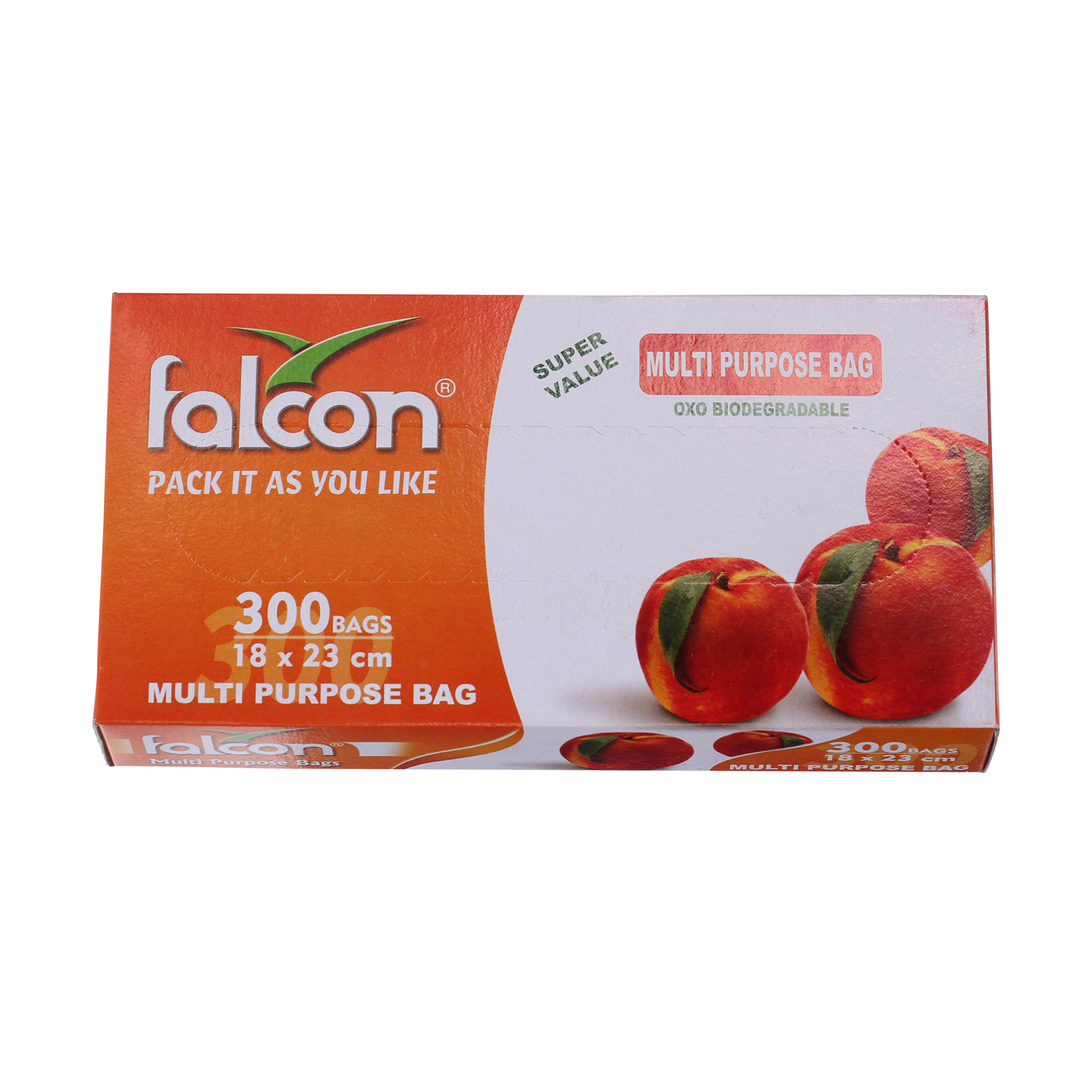 Falcon Pull Out Freezer Bags 23 × 18 cm × 300 Pack