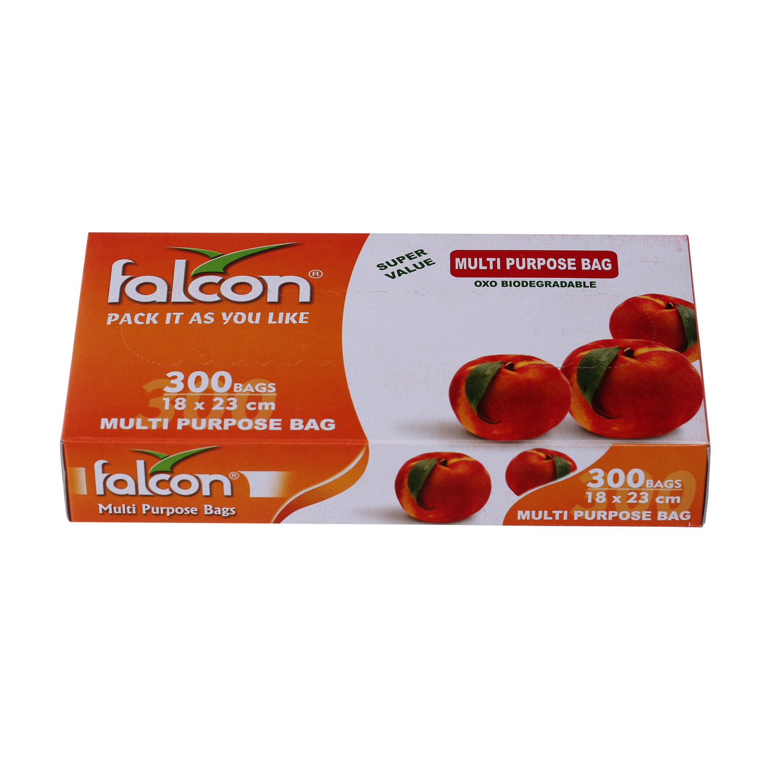 Falcon Pull Out Freezer Bags 23 × 18 cm × 300 Pack