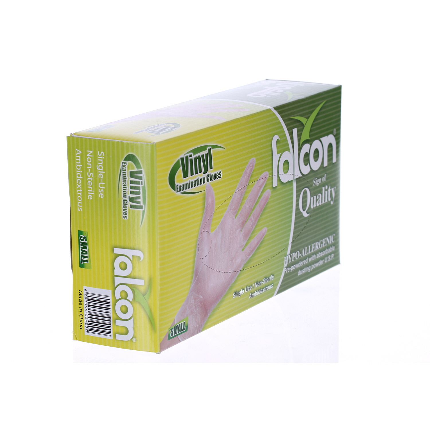 Falcon Powder Free Gloves Small 100 Pack