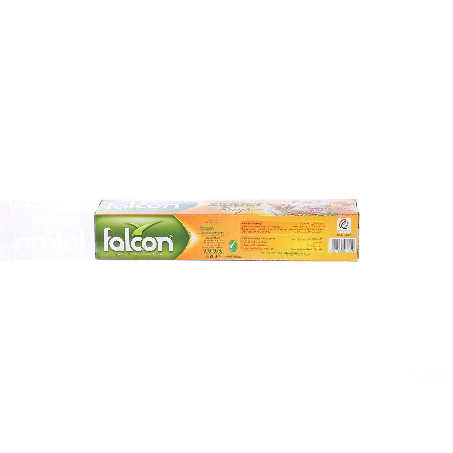 Falcon Freezer Zipper Bags - Size 30 x 40 cm (1 Pack x 30 Bags)