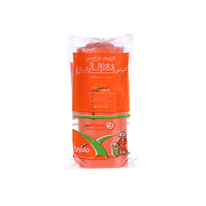 Falcon Tidy Bio-degadable Waste Bags Large Orange 71x58 cm 15 Pieces