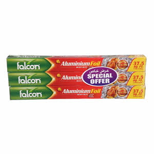 Falcon Aluminum Foil 3 x 37.5 sqft 45 cm